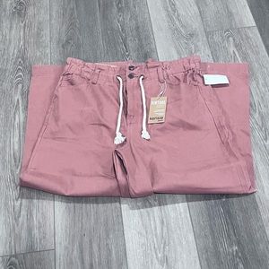 Kensie wide legged pants.  Burnt orange color.